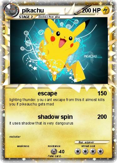 Pokemon pikachu