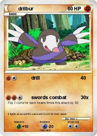 Pokemon drilbur