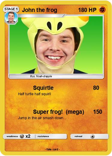 Pokemon John the frog