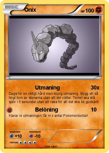 Pokemon Onix