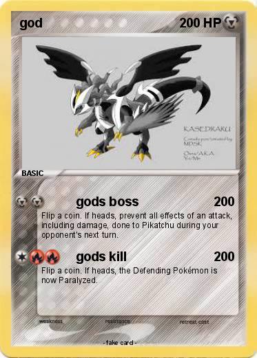 Pokemon god