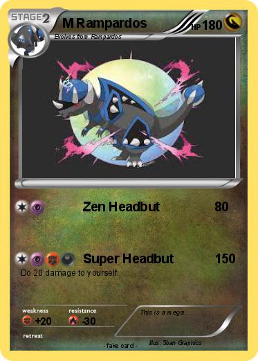 Pokemon M Rampardos