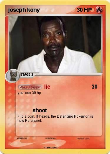 Pokemon joseph kony