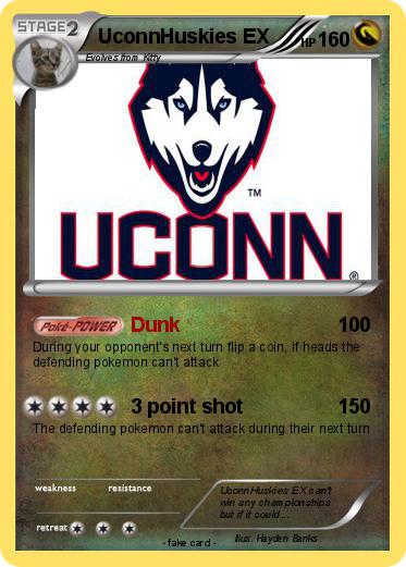 Pokemon UconnHuskies EX