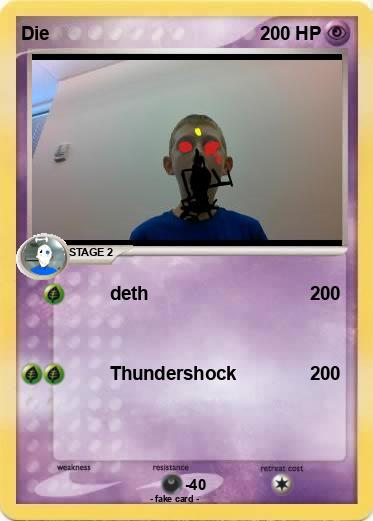 Pokemon Die