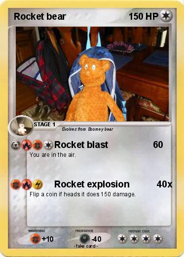 Pokemon Rocket bear
