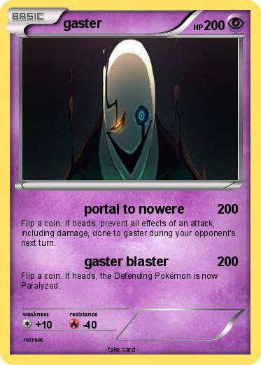 Pokemon gaster