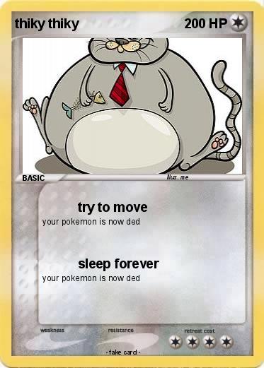 Pokemon thiky thiky