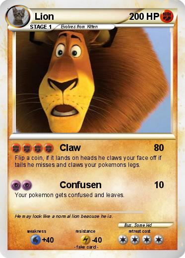 Pokemon Lion