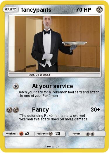 Pokemon fancypants