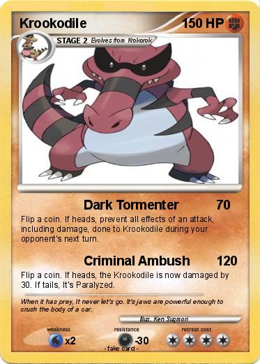 Pokemon Krookodile