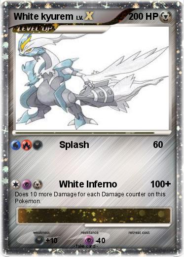 Pokemon White kyurem