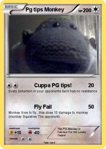 Pokemon Pg tips Monkey Pokemon Pg tips Monkey