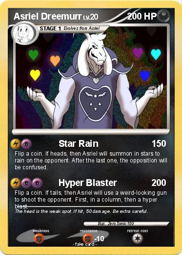 Pokemon Asriel Dreemurr