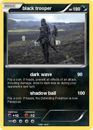 Pokemon black trooper