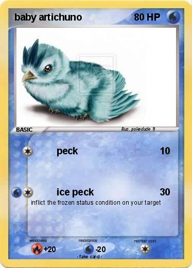 Pokemon baby artichuno