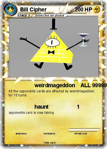 Pokemon Bill Cipher