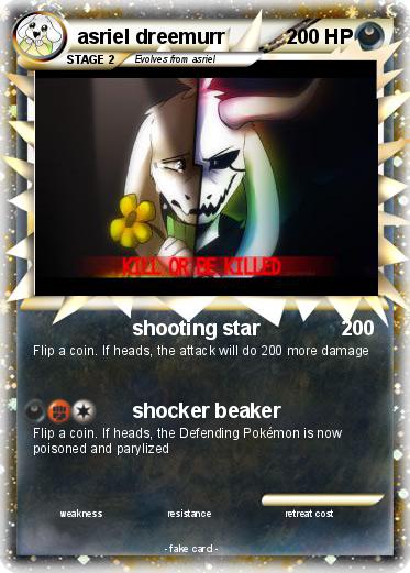 Pokemon asriel dreemurr