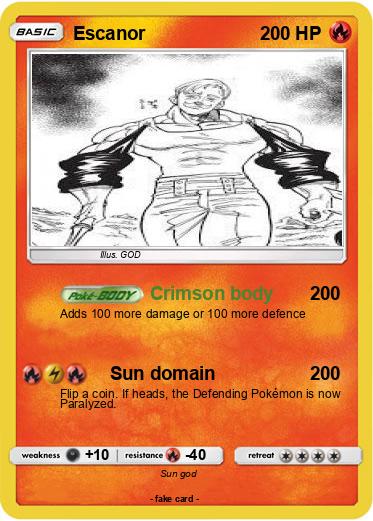 Pokemon Escanor