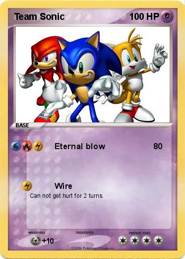 Pokemon Team Sonic