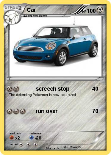 Pokemon Car
