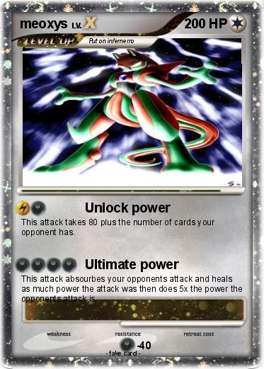 Pokemon meoxys