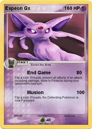 Pokemon Espeon Gx