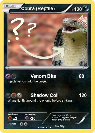 Pokemon Cobra (Reptile)