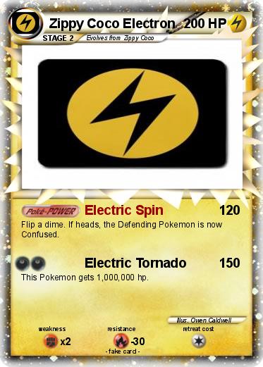Pokemon Zippy Coco Electron
