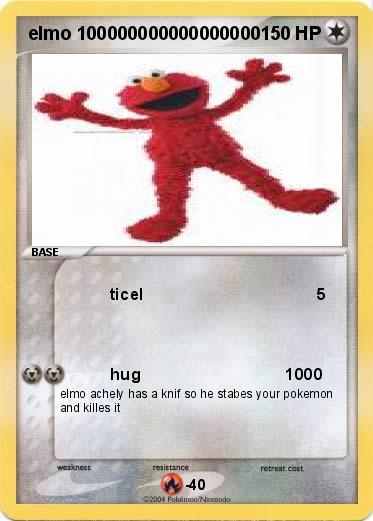 Pokemon elmo 100000000000000000