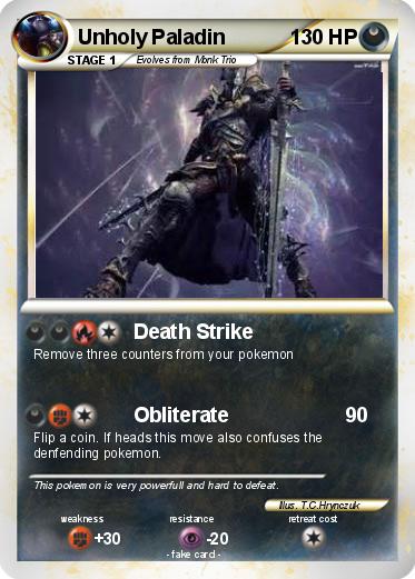 Pokemon Unholy Paladin