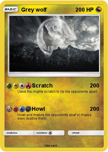 Pokemon Grey wolf