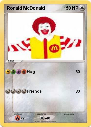 Pokemon Ronald McDonald