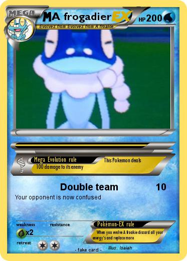 Pokemon A frogadier