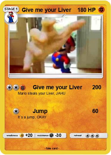 Pokemon Give me your Liver