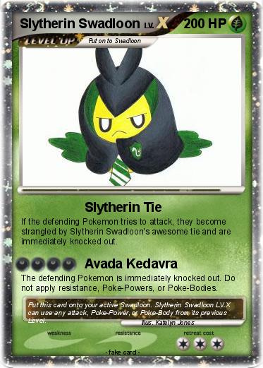 Pokemon Slytherin Swadloon