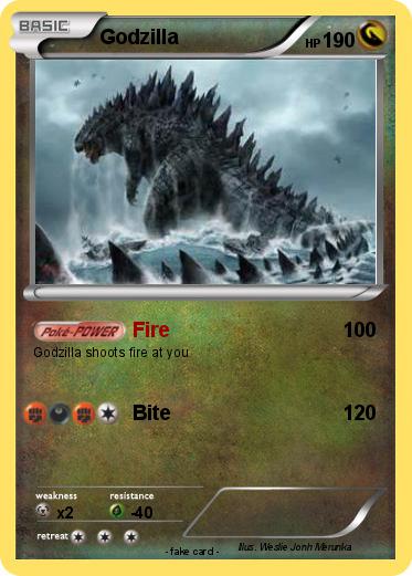 Pokemon Godzilla