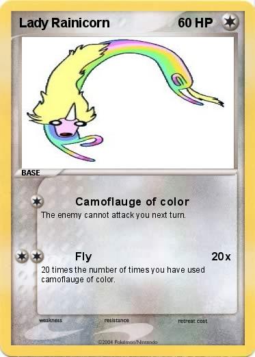 Pokemon Lady Rainicorn