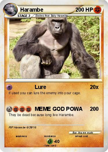 Pokemon Harambe