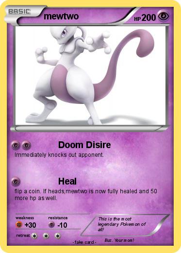 Pokemon mewtwo
