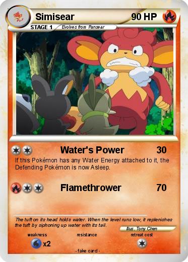 Pokemon Simisear