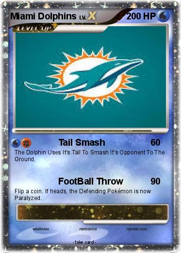 Pokemon Miami Dolphins