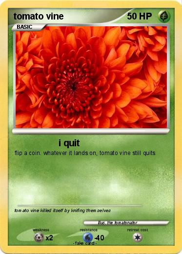 Pokemon tomato vine