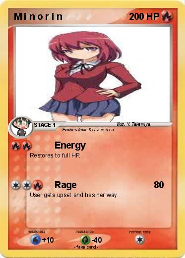 Pokemon M i n o r i n