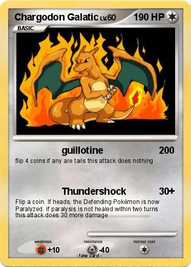 Pokemon Chargodon Galatic