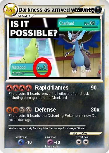 Pokemon Darkness as arrived whit mega y