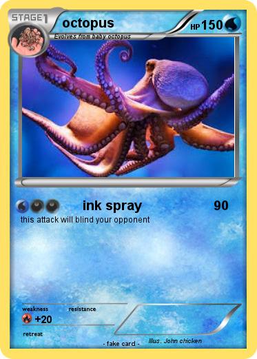 Pokemon octopus