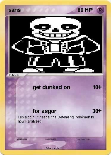 Pokemon sans