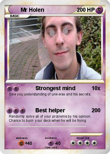 Pokemon Mr Holen