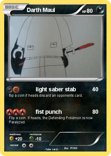 Pokemon Darth Maul